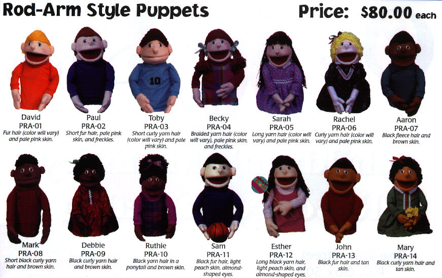 Rod Arm Puppets 1a